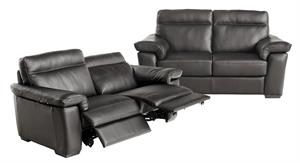 Natuzzi Editions 3+2 pers. sofa med el-recliner ( el-recliner i 3 pers. sofa )